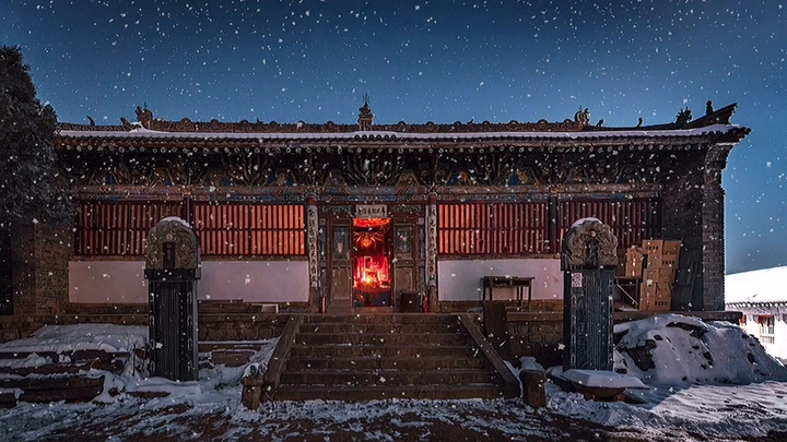 初二·秦岭雪