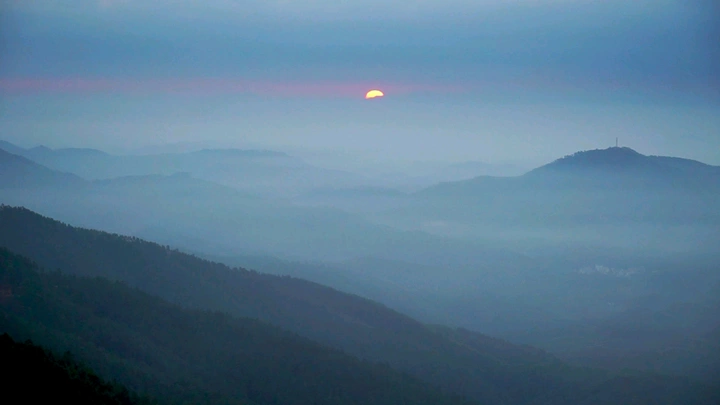 飞鹅岭日出