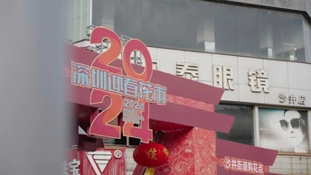 沙井街道迎春花市