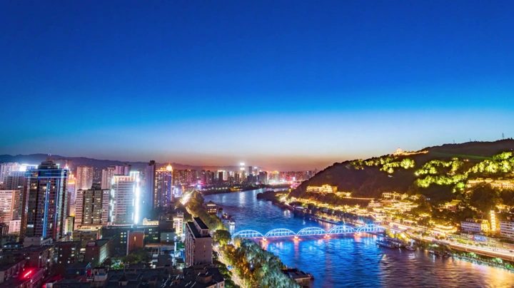 兰州夜景