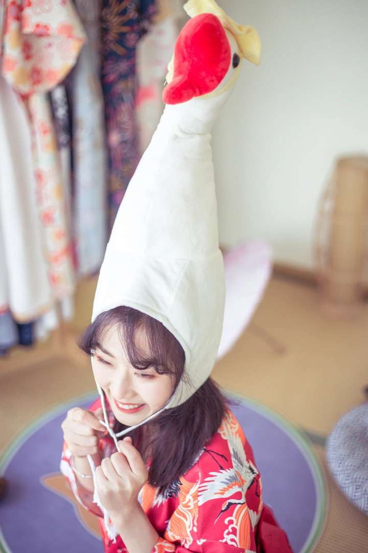 「和服女孩」