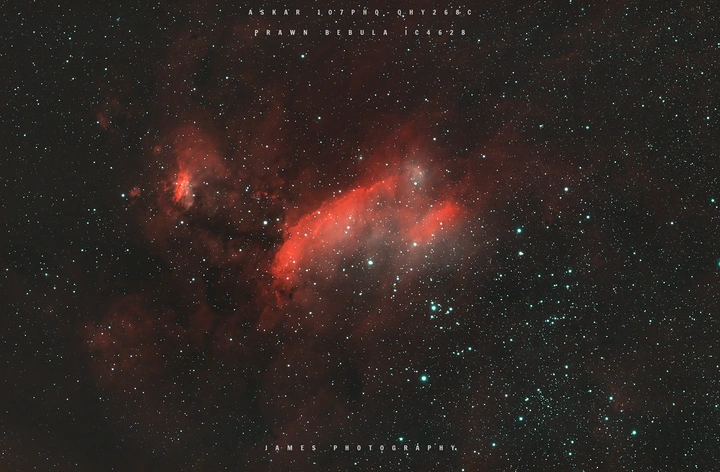 斑节虾星云 Prawn Nebula