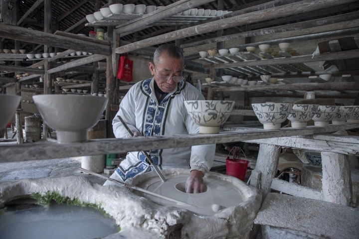 中国餐具——景德镇青花瓷碗
