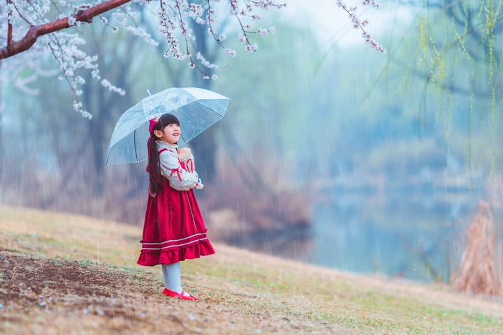 听见下雨的声音