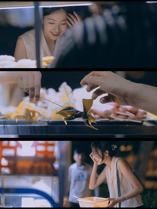 一些人和一些食物的场景