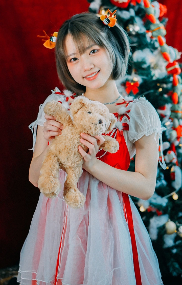 圣诞节少女