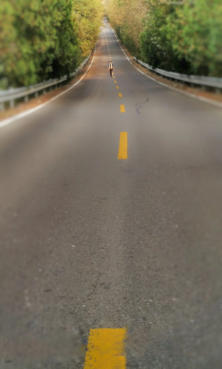 在路上