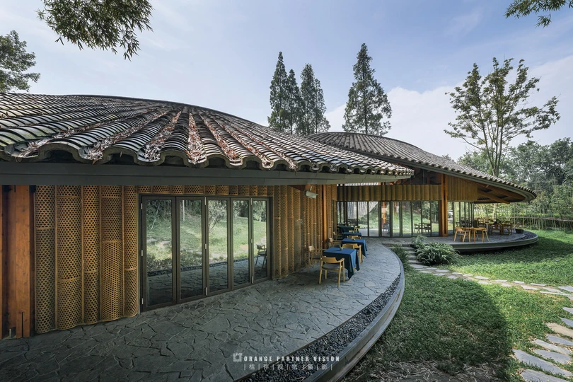 茅草屋顶的房子