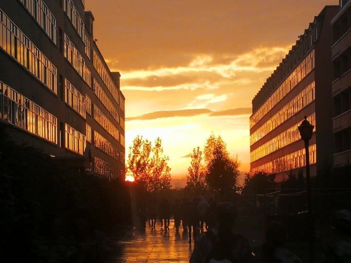 黄昏🌅的地平线