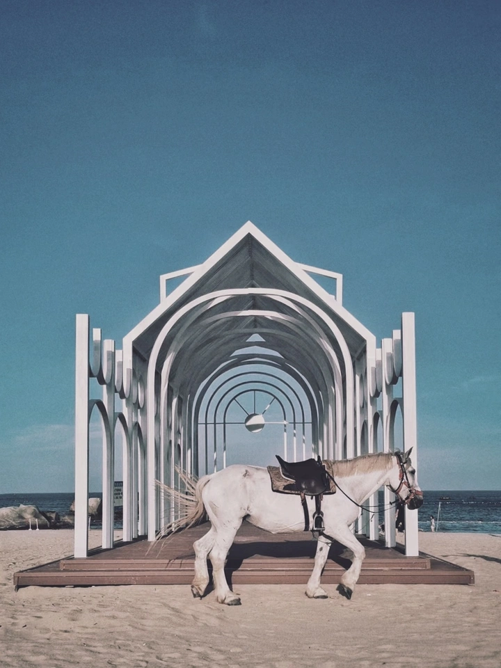 海边