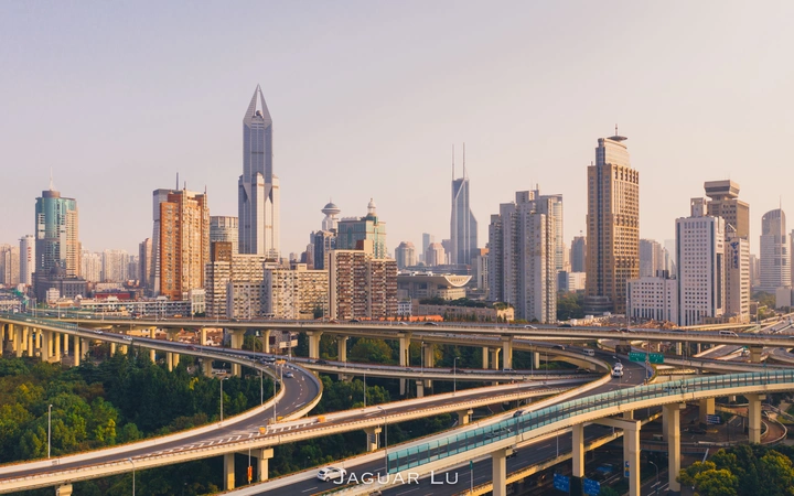 Sunrise in Shanghai
