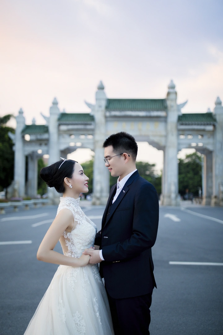 校园婚纱
