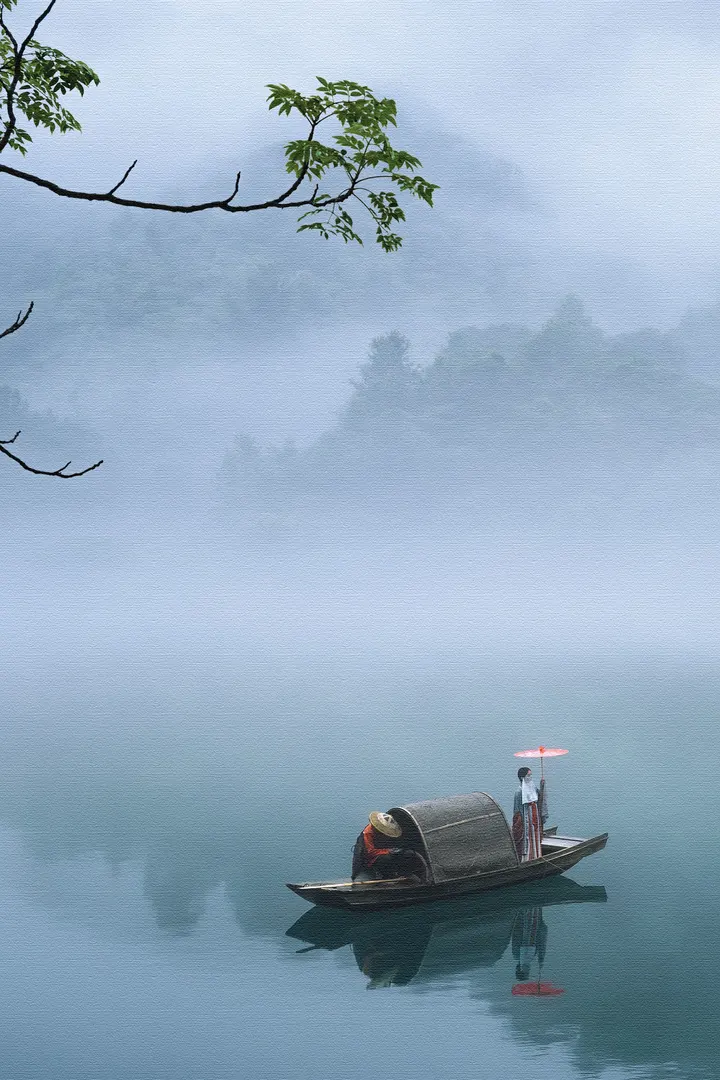 雾漫小东江