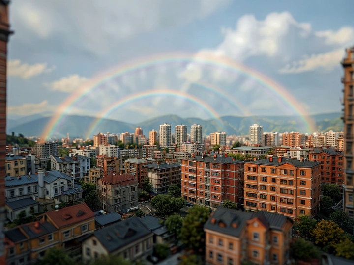 雨后彩虹