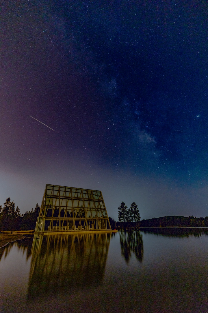 星空下