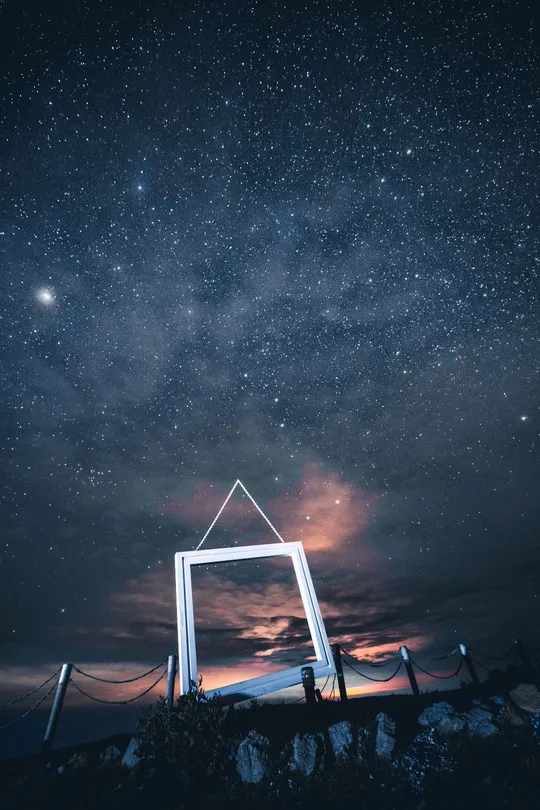 星空下的帐篷