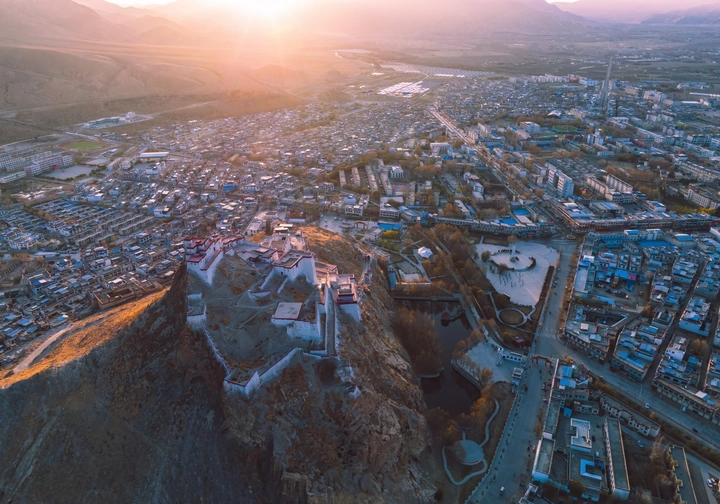 江孜宗山古堡