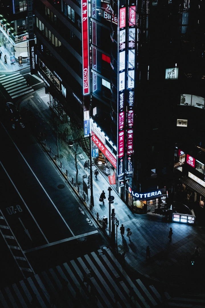 夜银座