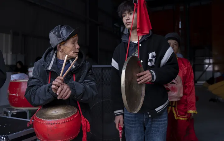 村晚现场