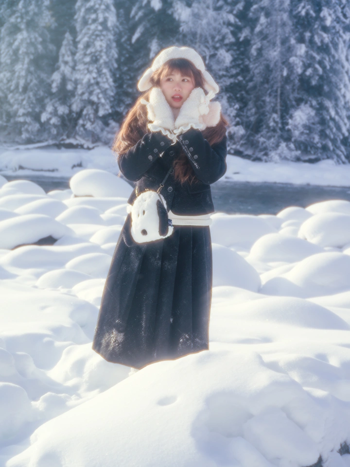 谁不想在雪地里打滚呢