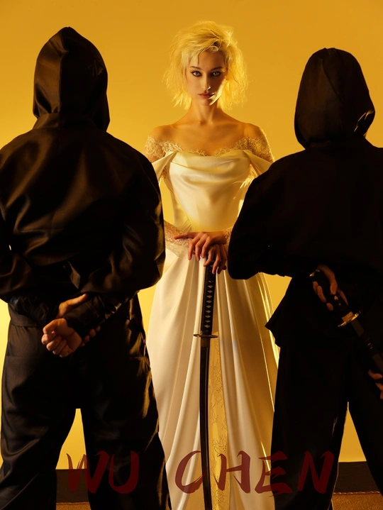 披斗篷的人和穿 costume 的人