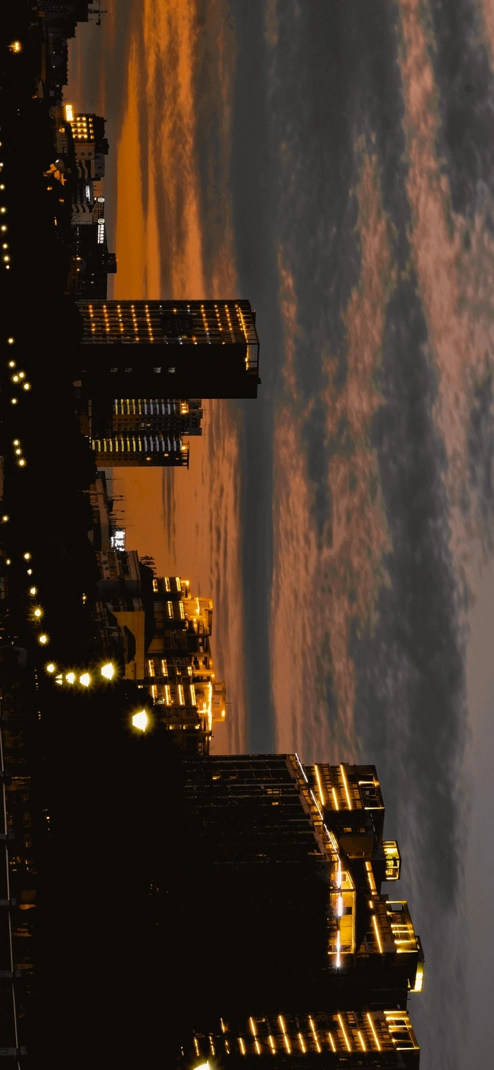 黑金风格江景