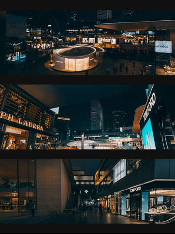 中画幅电影感|三里屯的青橙夜晚
