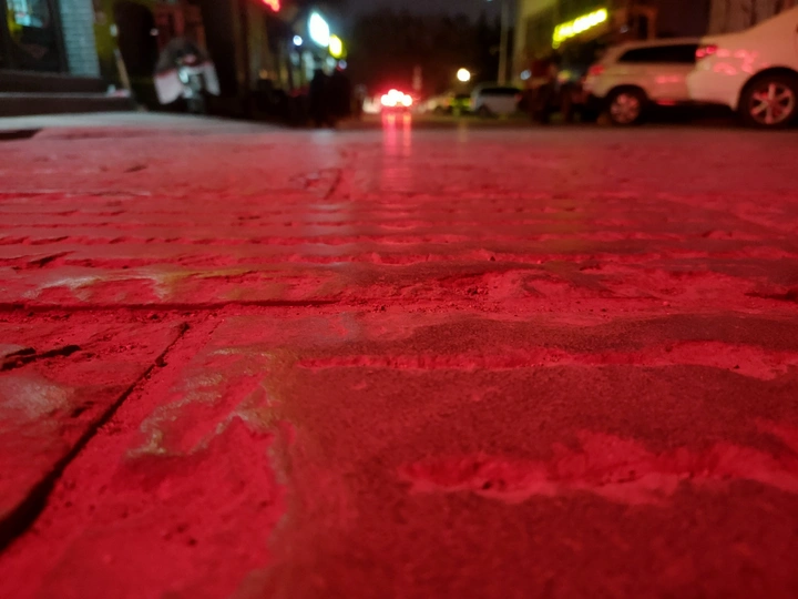红路面