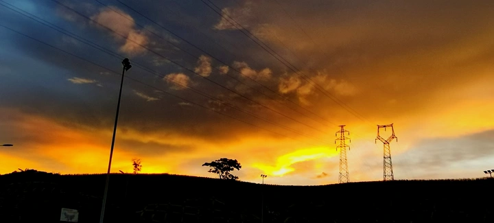 夕阳余晖