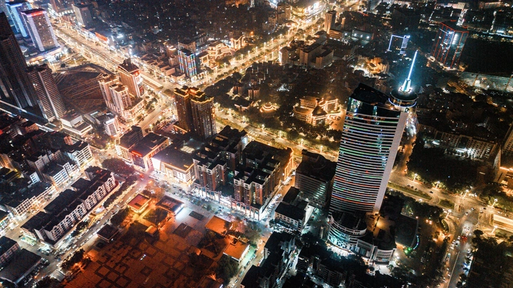 夜空之下的都市魅力