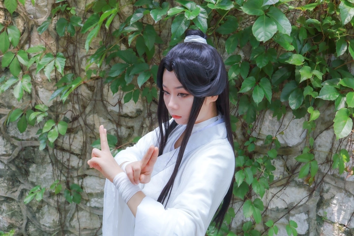 紫花和小樱子约拍照