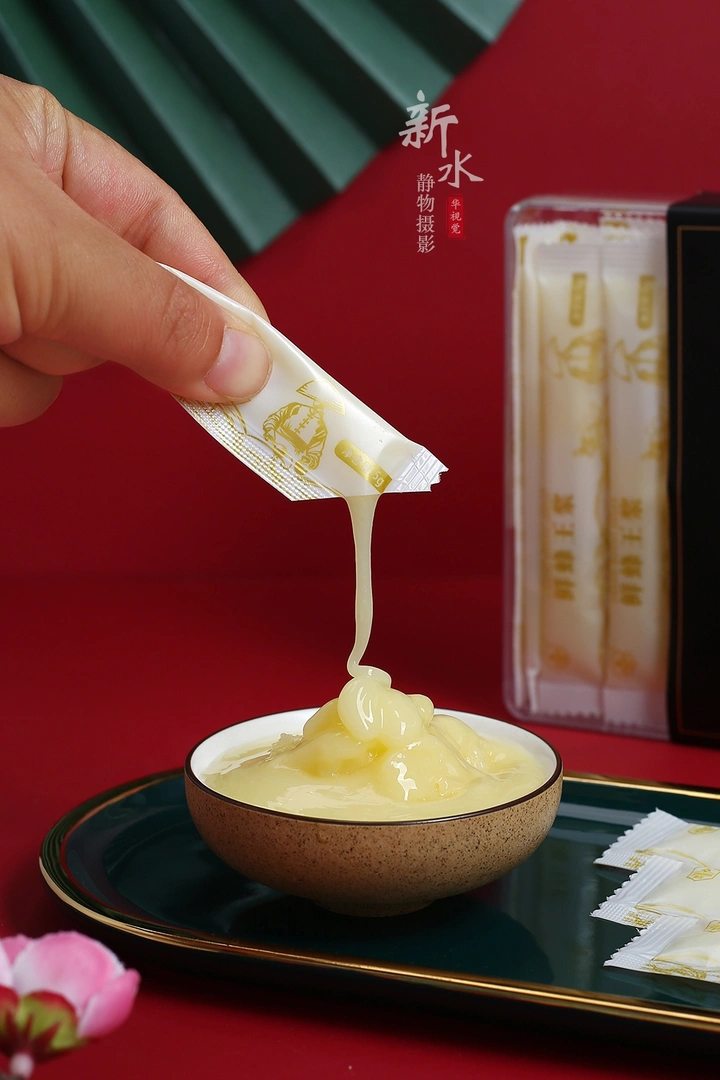 蜂王浆/中式风格拍摄