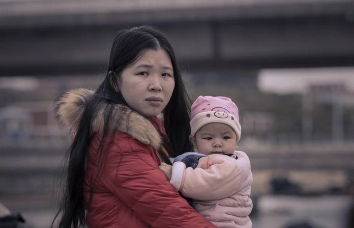 《母子》