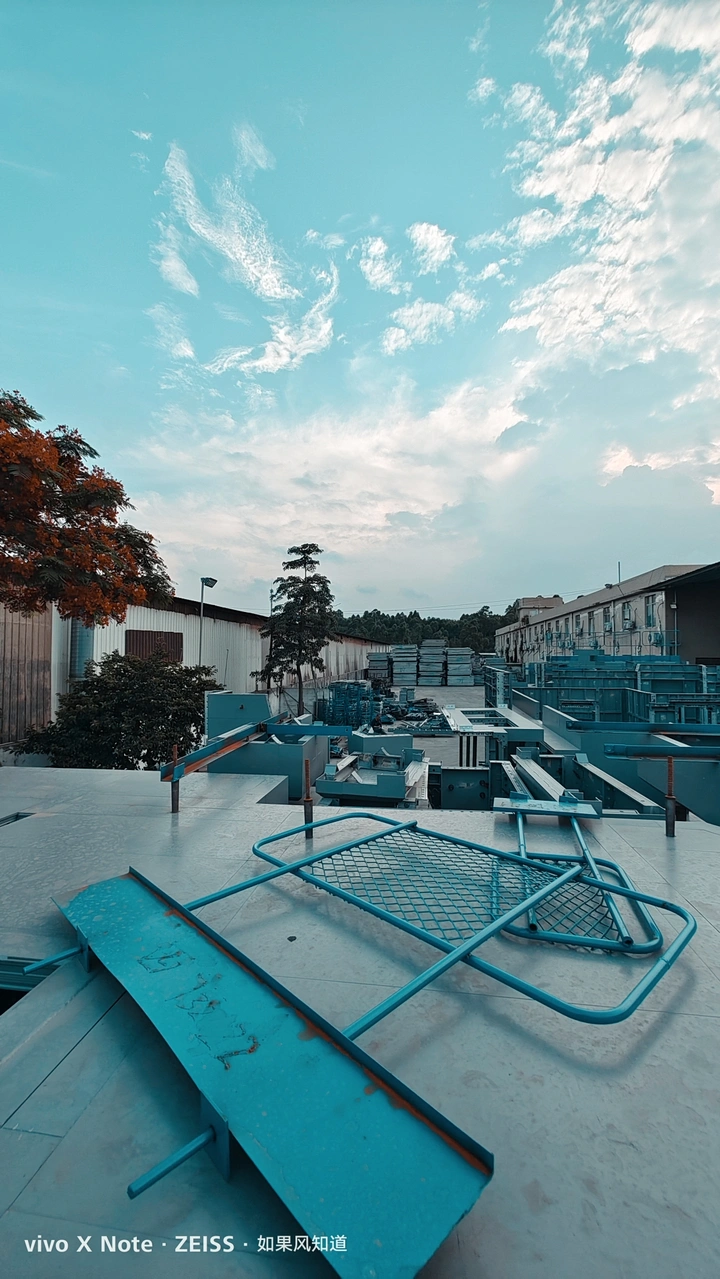 厂区角落
