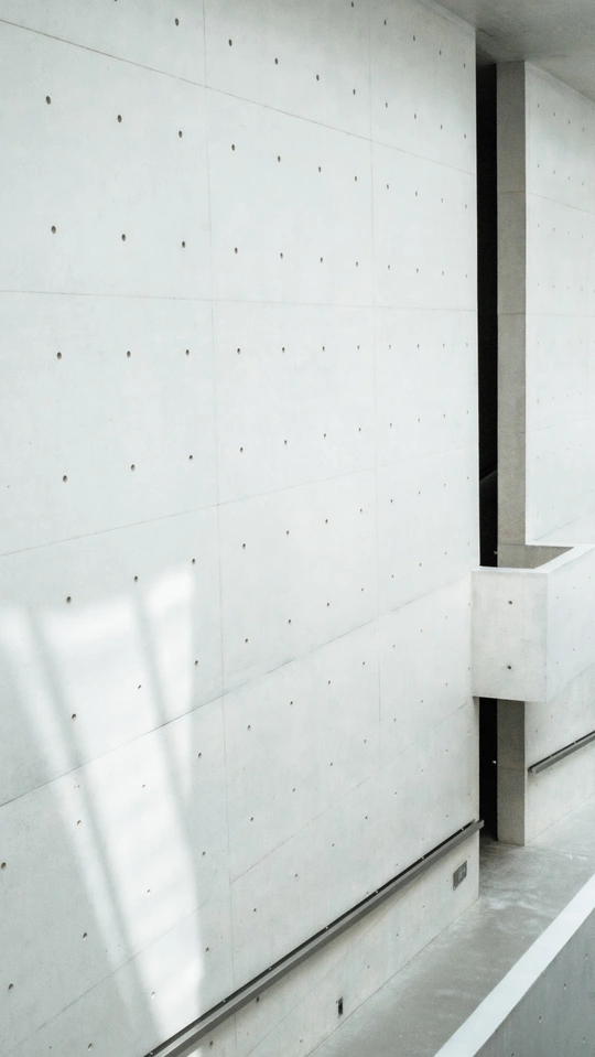 一个带有大墙和大窗户的房间