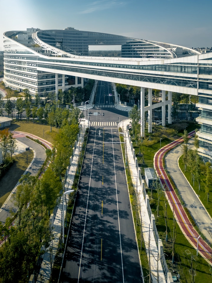 国盾中心 建筑拍摄