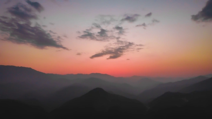 晚霞