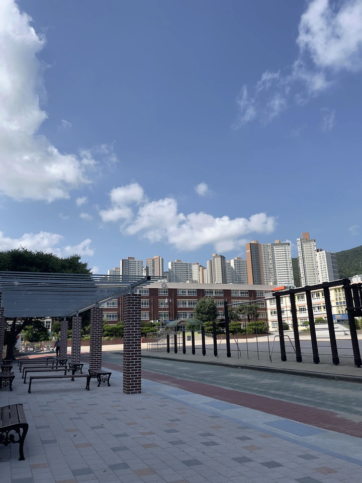 假期中的校园