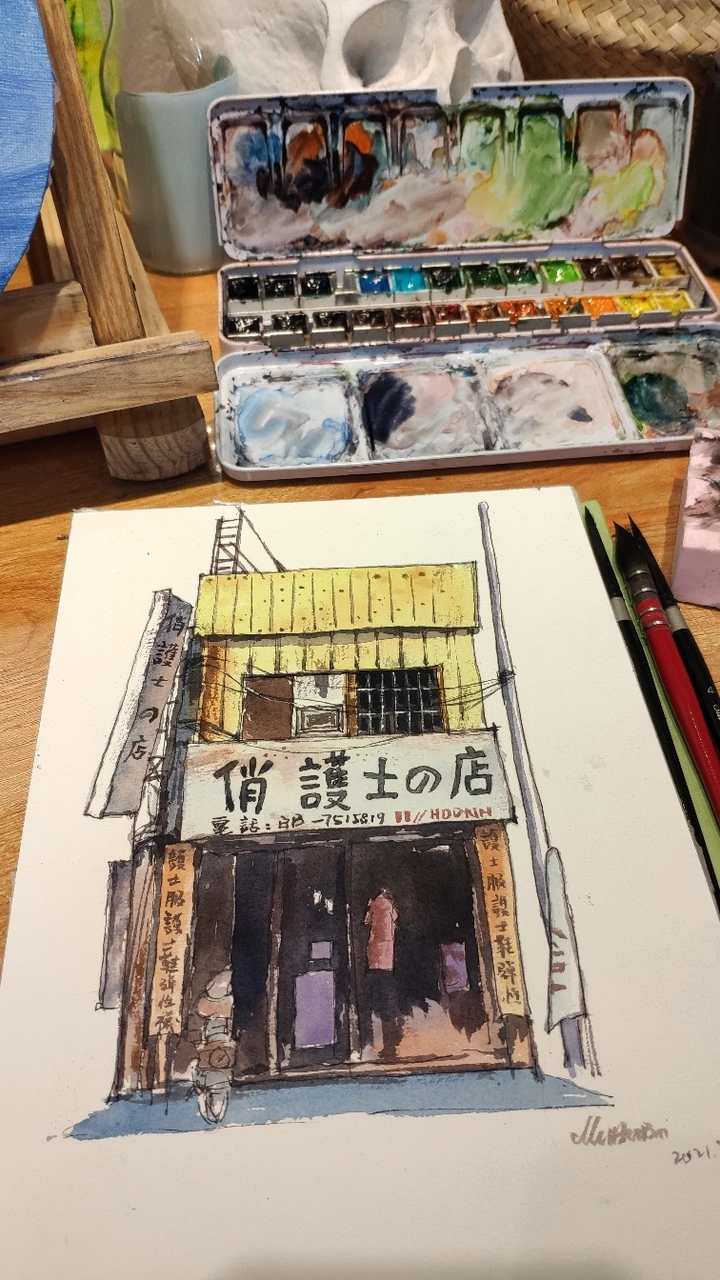 我也希望能开一个百年老店