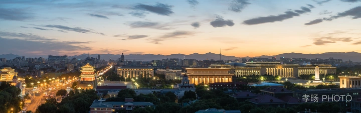 人民大会堂全景。