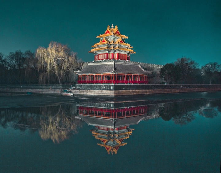 角楼•夜寒