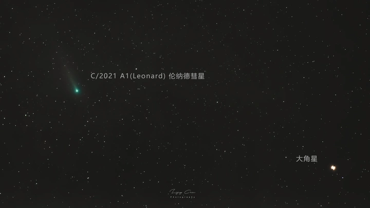 2021 A1彗星合大角星