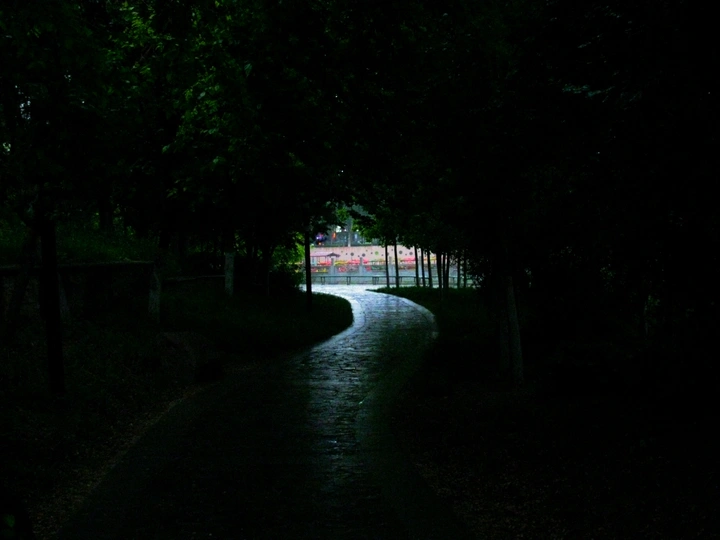 通往光的路。
