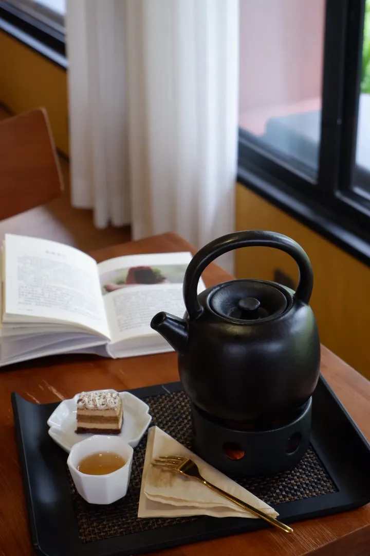喝茶放松