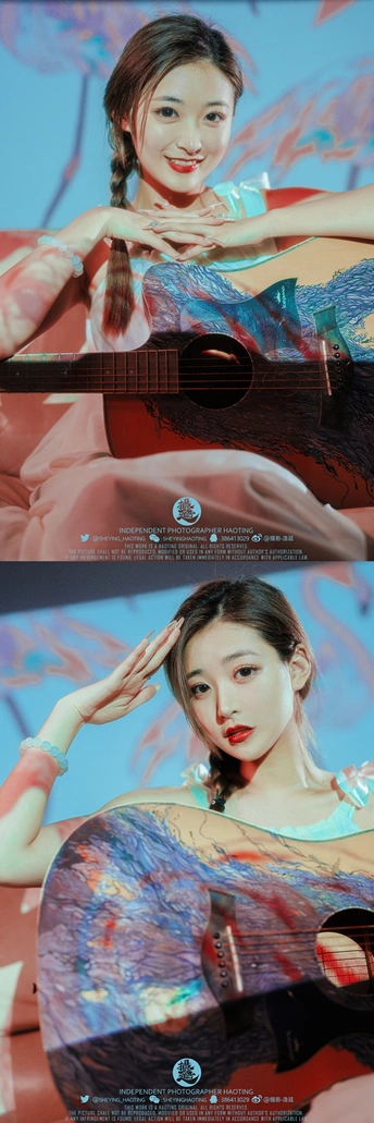 一个大海报上有一个大图像的女人 背景有一个大图像的女人