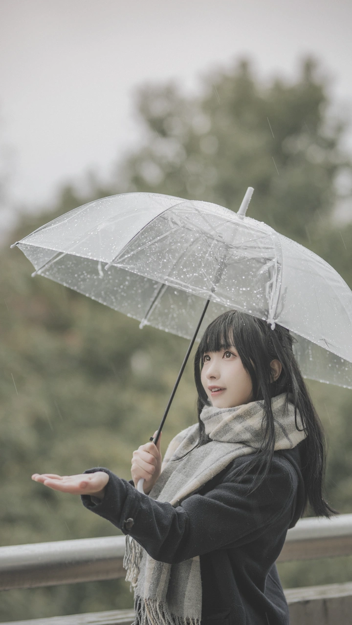 雨中即景