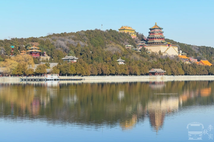 昆明湖前佛香阁