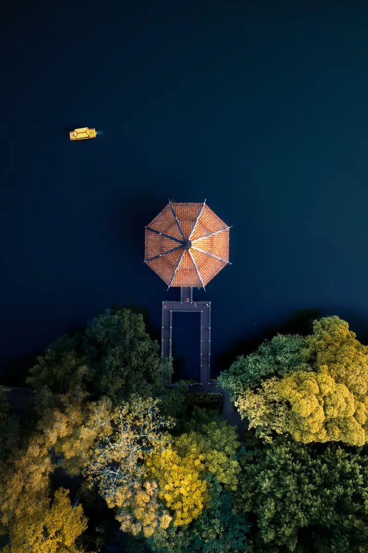 潮州西湖湖心亭