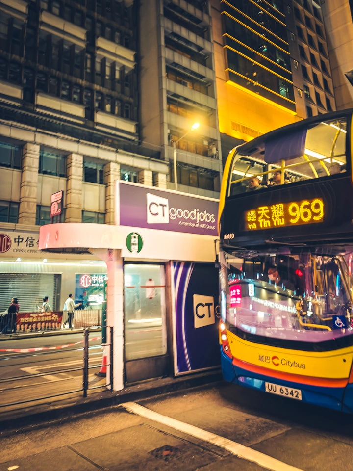 香港的夜