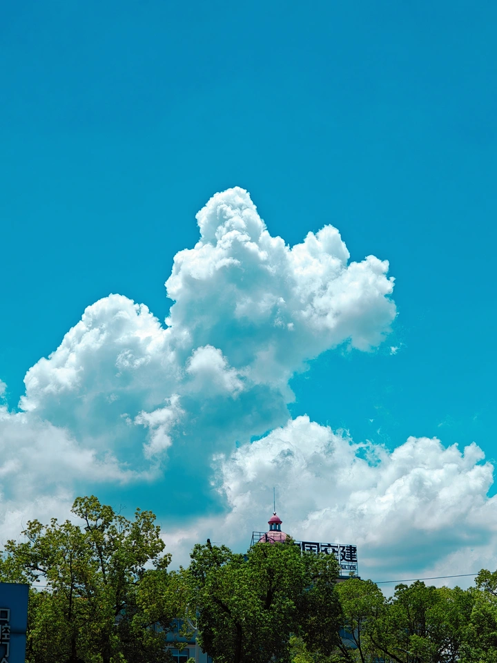 夏日晴空